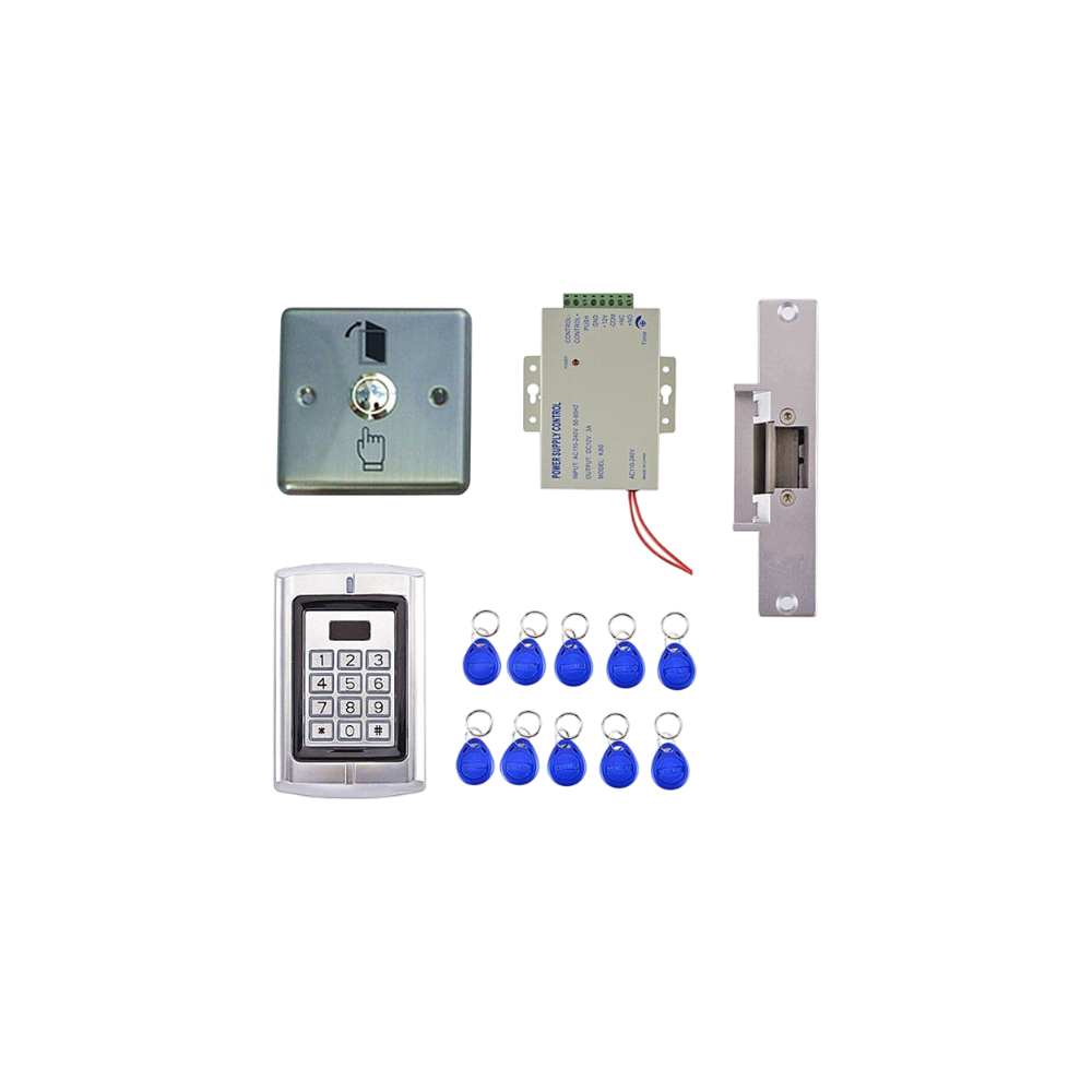 Lock, Brackets & Buttons