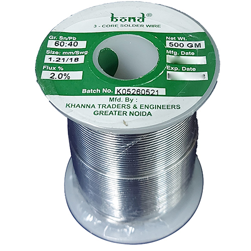  Bond 3-Core Solder Wire | Flux Core Soldering Wire for Electrical & Electronics Use