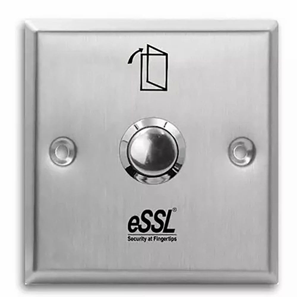 essl Exit Switch Push Button (Security at Fingertips) | Stainless Steel Door Release Switch for Access Control System