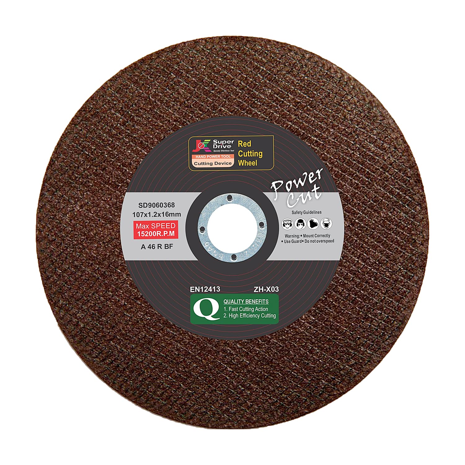 4 Inch Cutting Wheel 1.2mm – Ultra Thin Metal Cut-Off Disc for Angle Grinder (107×1.2×16mm)