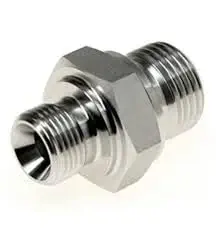 Hydraulic Connector 3/4″ × 1/2″ | High‑Pressure Metal Hydraulic Fitting Adapter