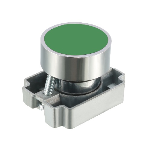 Green Industrial Push Button Switch 22 mm | Heavy-Duty Control Panel Switch