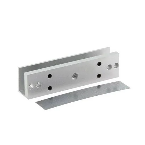 eSSL Aluminum Alloy U-Bracket for EM Lock – Glass Door Mounting Support (Pune)