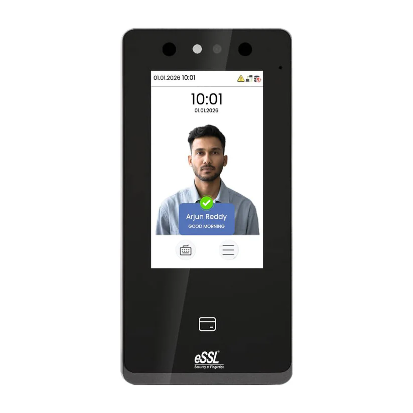 eSSL AiFace Pluto New – AI Face Recognition Biometric Attendance & Access Control Device