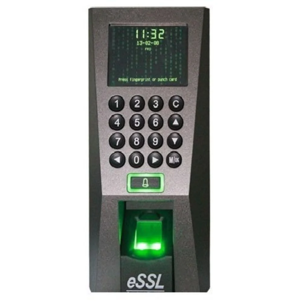 eSSL F18 – Fingerprint Biometric Attendance & Access Control Device.