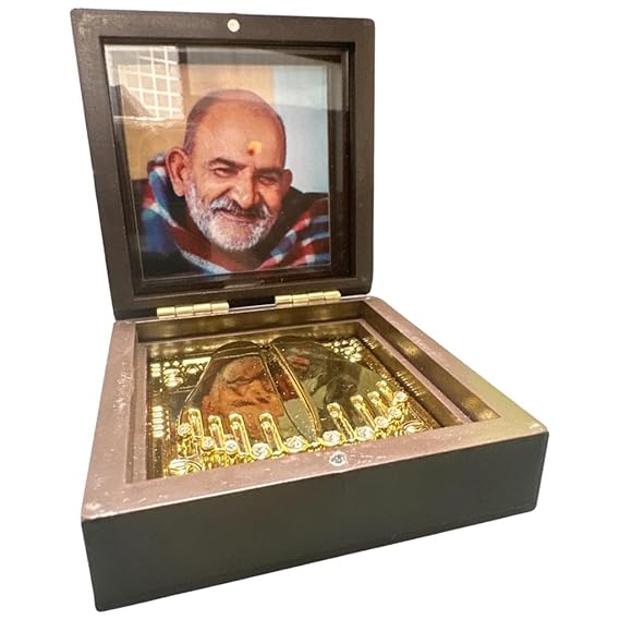 Neem Karoli Maharaj Photo Frame – Spiritual Wall & Table Decor | Devotional Keepsake