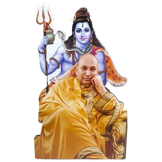 Guruji Swaroop Mini Frame – Table & Desk Spiritual Decoration | Devotional Keepsake