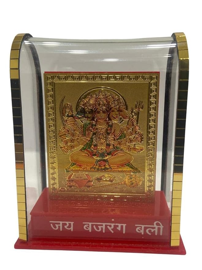 Hanuman Ji Cabinet Showpiece – Spiritual Home & Office Décor | Devotional Idol