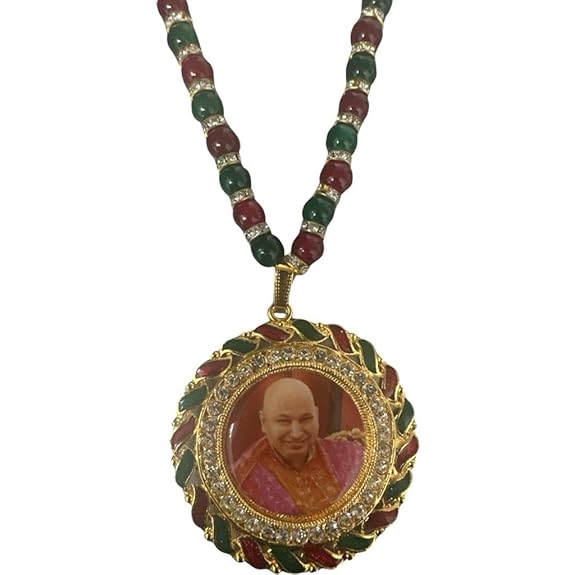 Guru Ji Swaroop Photo Locket – Spiritual Pendant Necklace | Devotional Jewelry