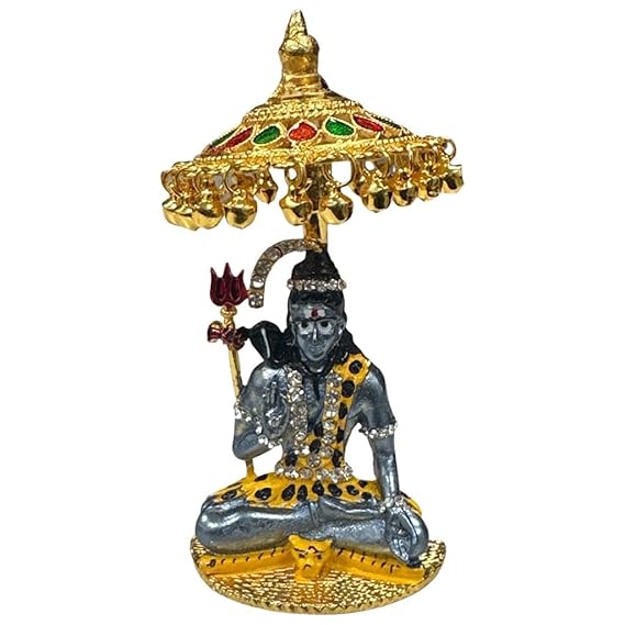Statue Mahakal Shiv Shankar Car Dashboard,Pooja,Mandir,Gift Purpose Decorative Showpiece - 12 cm