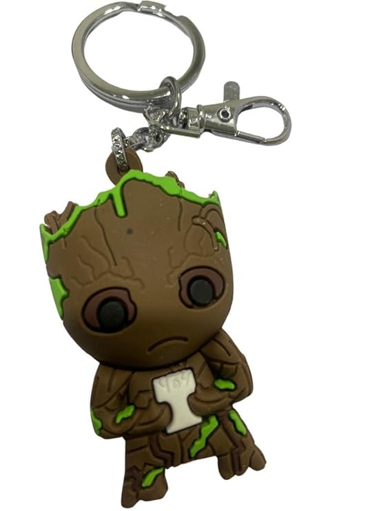 Keychains Cartoon Characters PVC 3D Keychain School bag handbag pendant Car keychains accessories promotional gifts-(Single Piece)