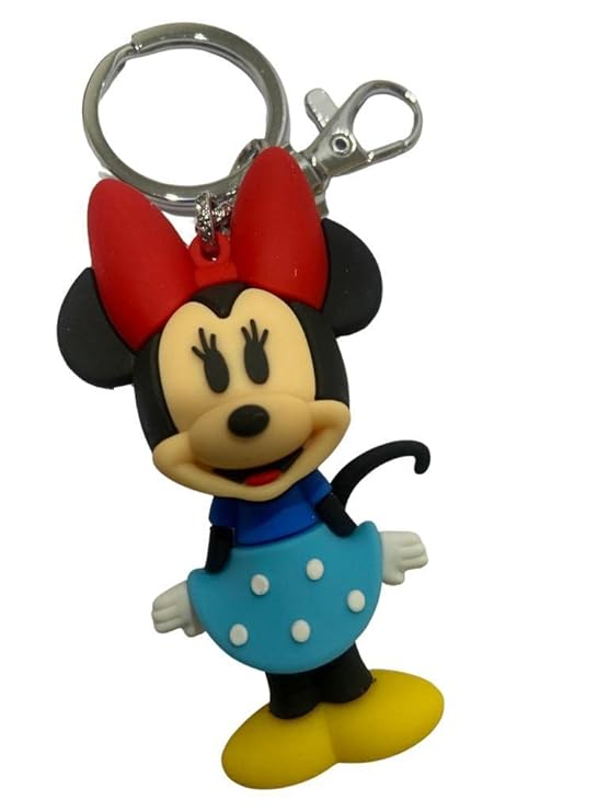 Keychains Cartoon Characters PVC 3D Keychain School bag handbag pendant Car keychains accessories promotional gifts-(Single Piece)