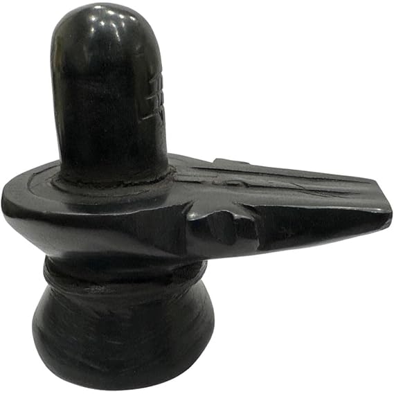 Black Shivling Marble Shivling Black Shivlinga for Pooja Shivling Idol Shiva Lingam | Daily Pooja Purpose