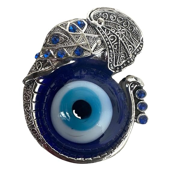 Home & Decor Evil Eye Fridge Magnet Refrigerator Magnet, Evil Eye Home Decor, Turkish Evil Eye Good Luck & Protection Unique Items Home and Office (Green)