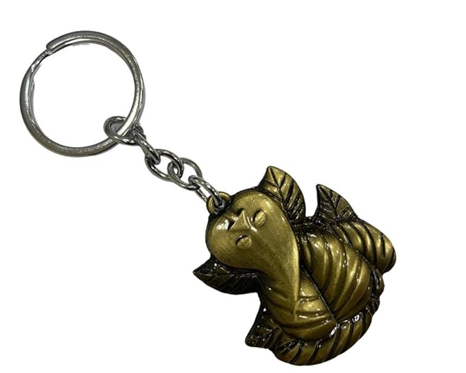 Two Sided Ganesh Ji | Ganesha | Ganpati Ji Metal Keychain for Car Bike Men Women Keyring