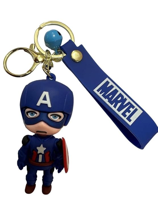 Keychains Cartoon Characters PVC 3D Keychain School bag handbag pendant Car keychains accessories promotional gifts-(Single Piece)