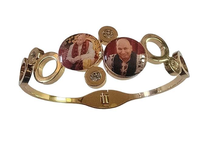 Guruji Anti Tarnished Bracelet Guruji Swaroop Kada Anti Tarnished Guruji Swaroop Bangles