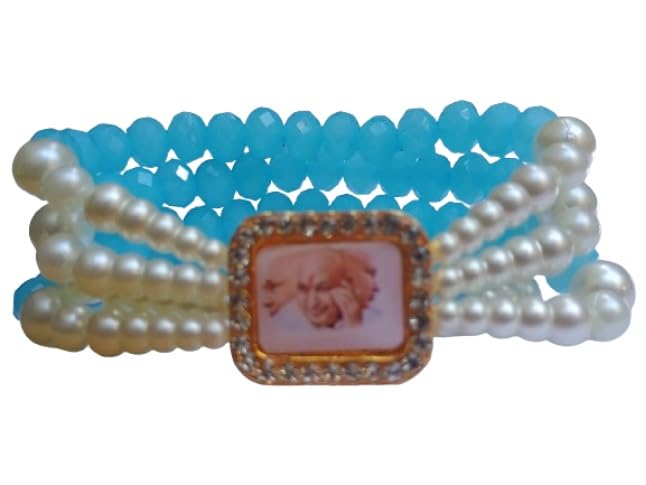 Guruji Swaroop Bracelets Brahma Vishnu Mahesh Swaroop Bracelets Stylish Handmade Gemstone for Men and Women