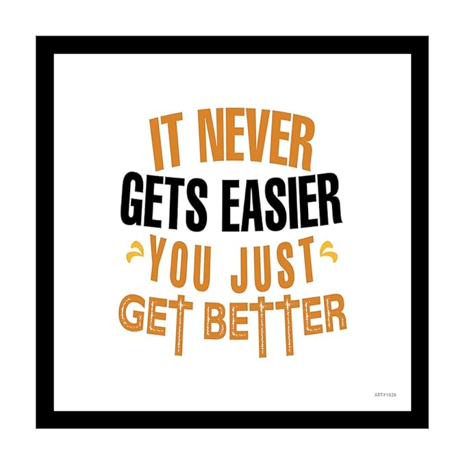 Frames Of Motivational/Inspirational Quotes On Life With Positive And Inspiring Thoughts Wall Art Poster For Office Decoration, Home, Study Room