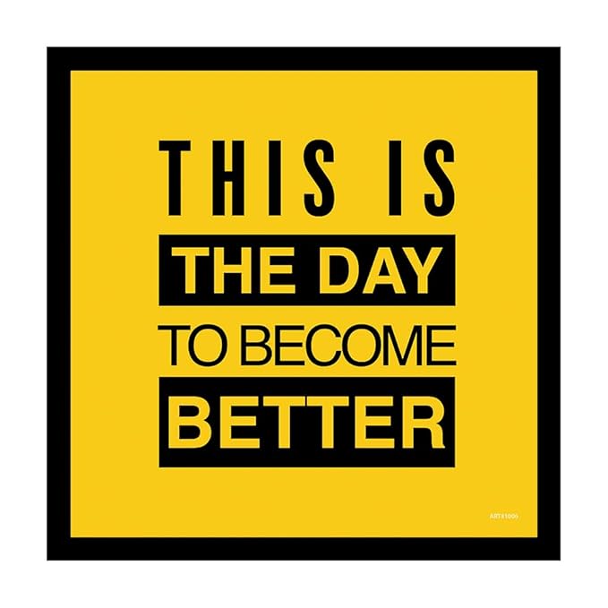 Motivational Framed Quotes For Room Wall, Inspirational Poster Art To Place On Tabletop, Office, Study Room, Home Decoration