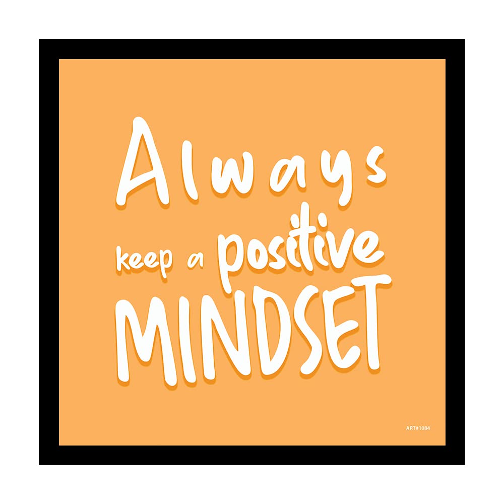 Motivational Quotes Framed Posters with Frame – Quotes Wall Frames for HOME, OFFICE, GYM, STUDENT AND STUDY ROOM - Photos with Quotes (Single 3)