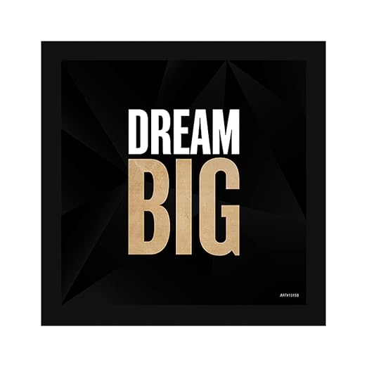  Motivational Quotes Wall Frames for Home and Office Décor, Photo Frame Wall Poster, Quotes with Frame, Framed Poster.