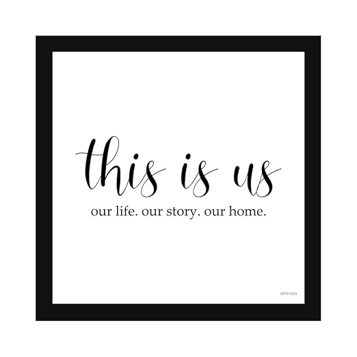 Motivational Quotes Wall Frames for Home and Office Décor, Photo Frame Wall Poster, Quotes with Frame, Framed Poster
