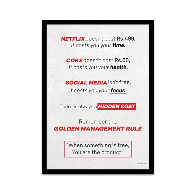  Motivational Quotes Framed Posters For Home and Office, Photo Frames For Wall, Positive Quote Frames, Motivational Photo Frames