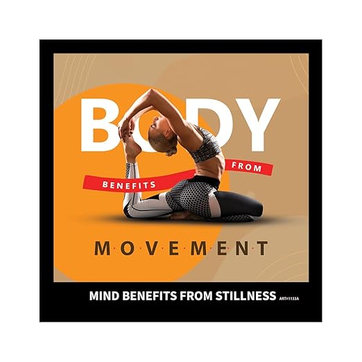 Gym Motivational Posters for Home Gym Decor, Motivational Gym Posters for Wall, Gym Motivational Quotes Wall Frames