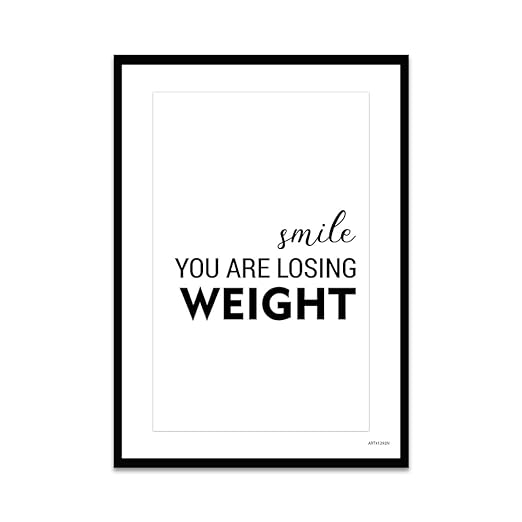 Gym Motivational Posters for Home Gym Decor, Motivational Gym Posters for Wall, Gym Motivational Quotes Wall Frames