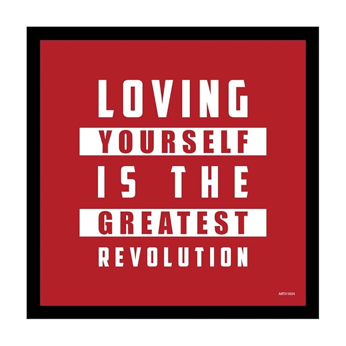 Inspirational Framed Poster/Motivational Quotes With Wall Painting For Office, Cabin, Home Decor, Living Room, Student Study Room
