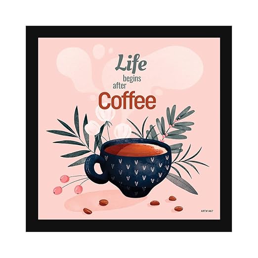 Motivational Quote Wall Frame for Home and Office Décor, Photo Frame Wall Poster, Quotes with Frame, Framed Posters.
