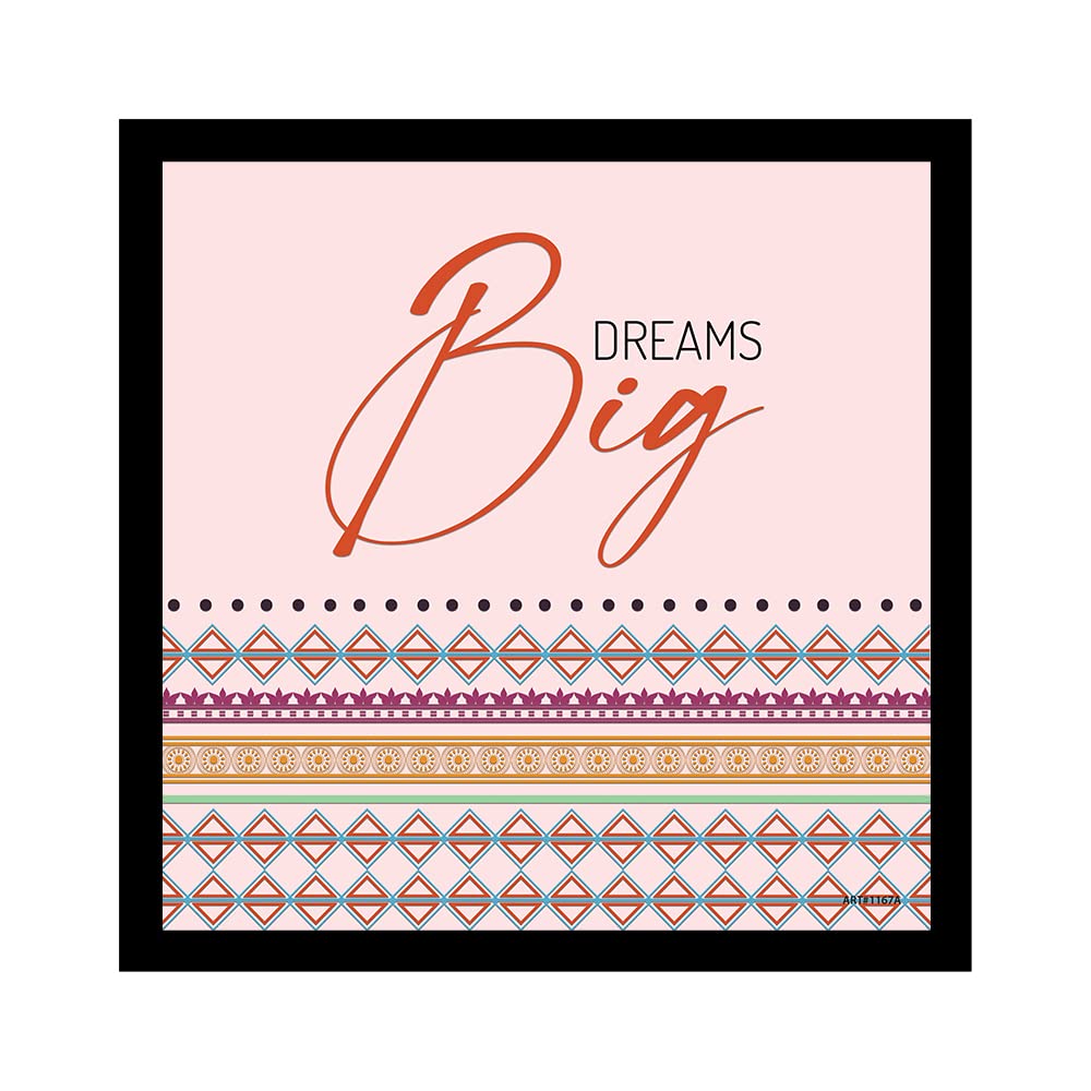 Motivational Quotes Framed Posters For Home and Office, Photo Frames For Wall, Positive Quote Frames, Motivational Photo Frame
