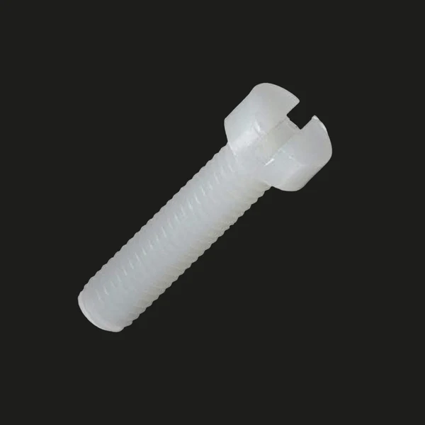 M3 X 7mm Slotted CHHD Nylon Screw (Dia. 3mm, Length 7mm)