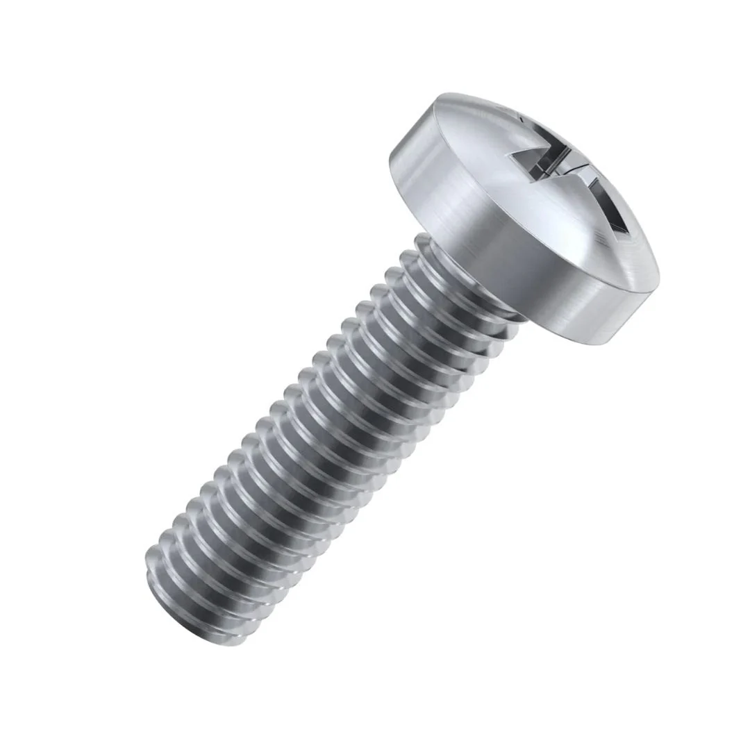 M5 X 16mm Phillips Pan head SS 304 Screw (Dia. 5mm, Length 16mm)