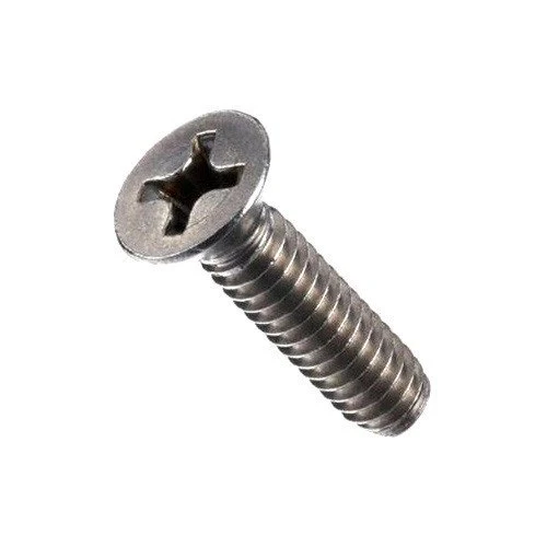 M4 X 8mm Phillips CSK SS 304 Screw (Dia. 4mm, Length 8mm)
