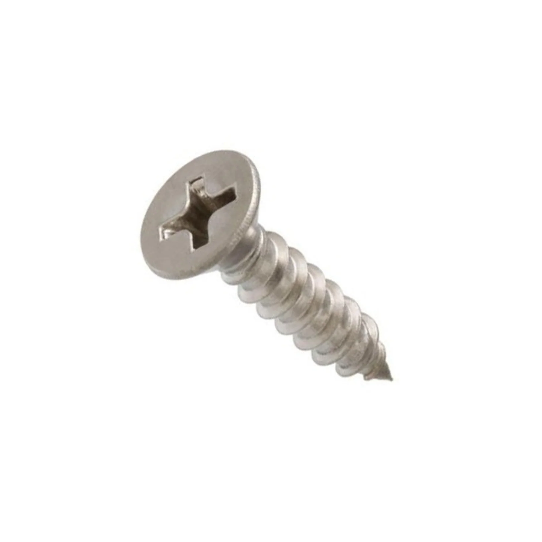 No.10(4.8mm) X 13mm Phillips CSK SS 304 Self Tapping Wood Screw