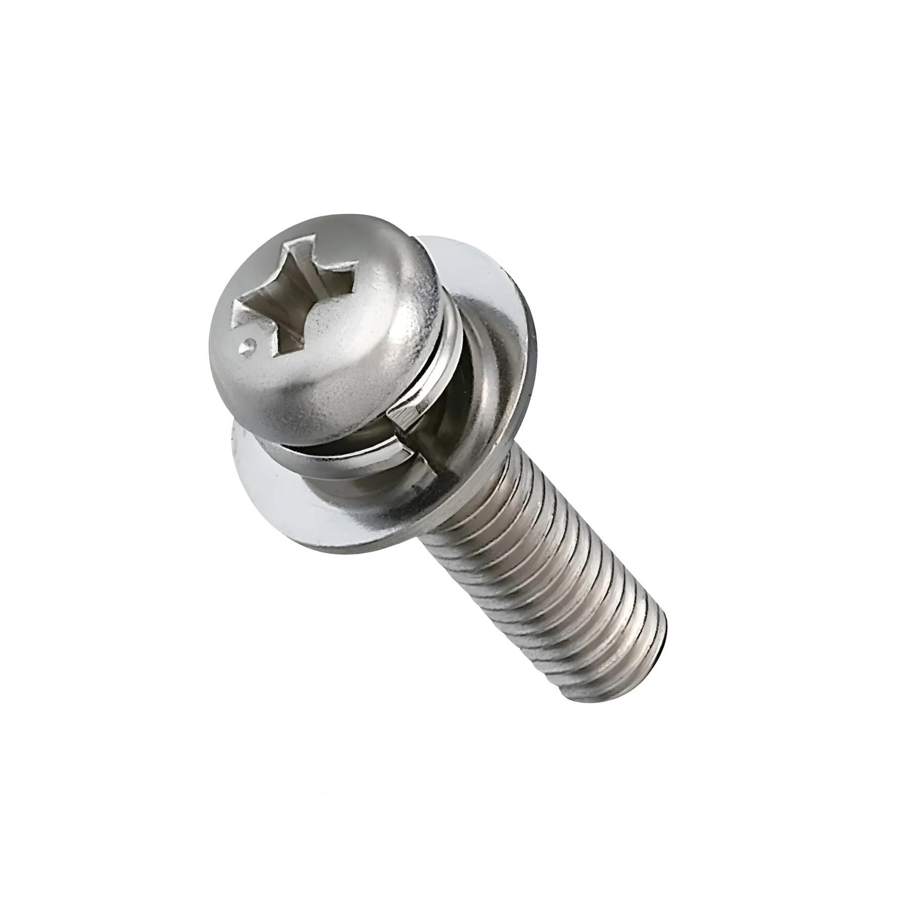 M3 X 10mm Pan Phillips SEMS Screw SS304 (Dia. 3mm, Length 10mm)