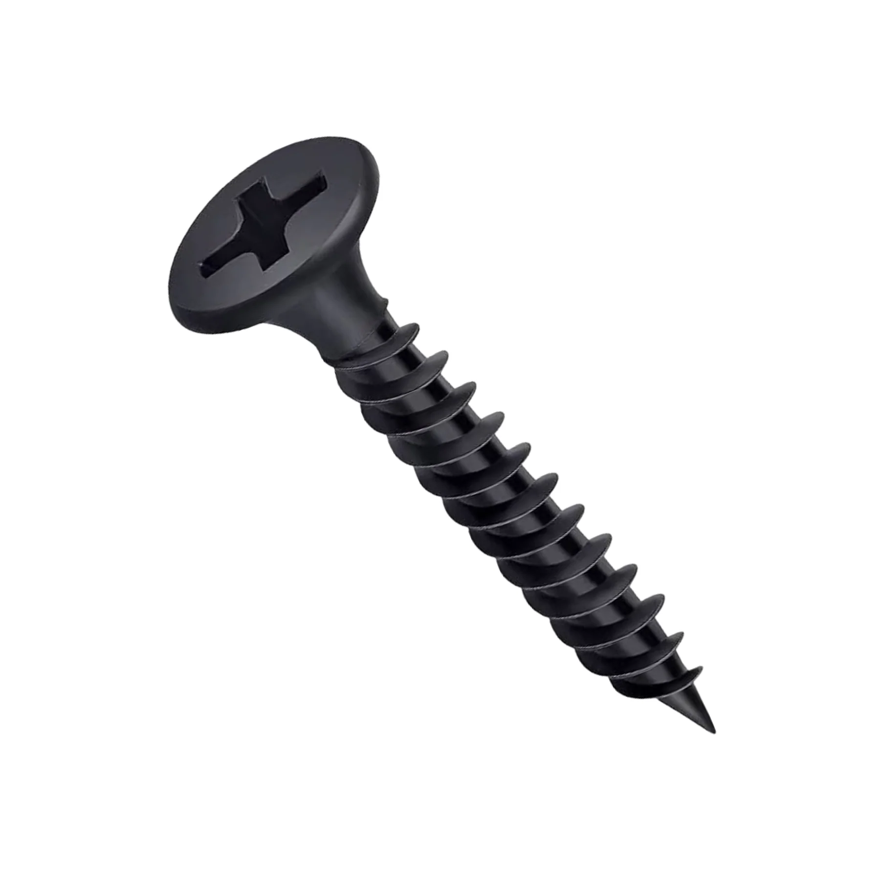 4mm X 32mm Phillips Bugle head Gypsum Drywall Screw with Black Oxide coating