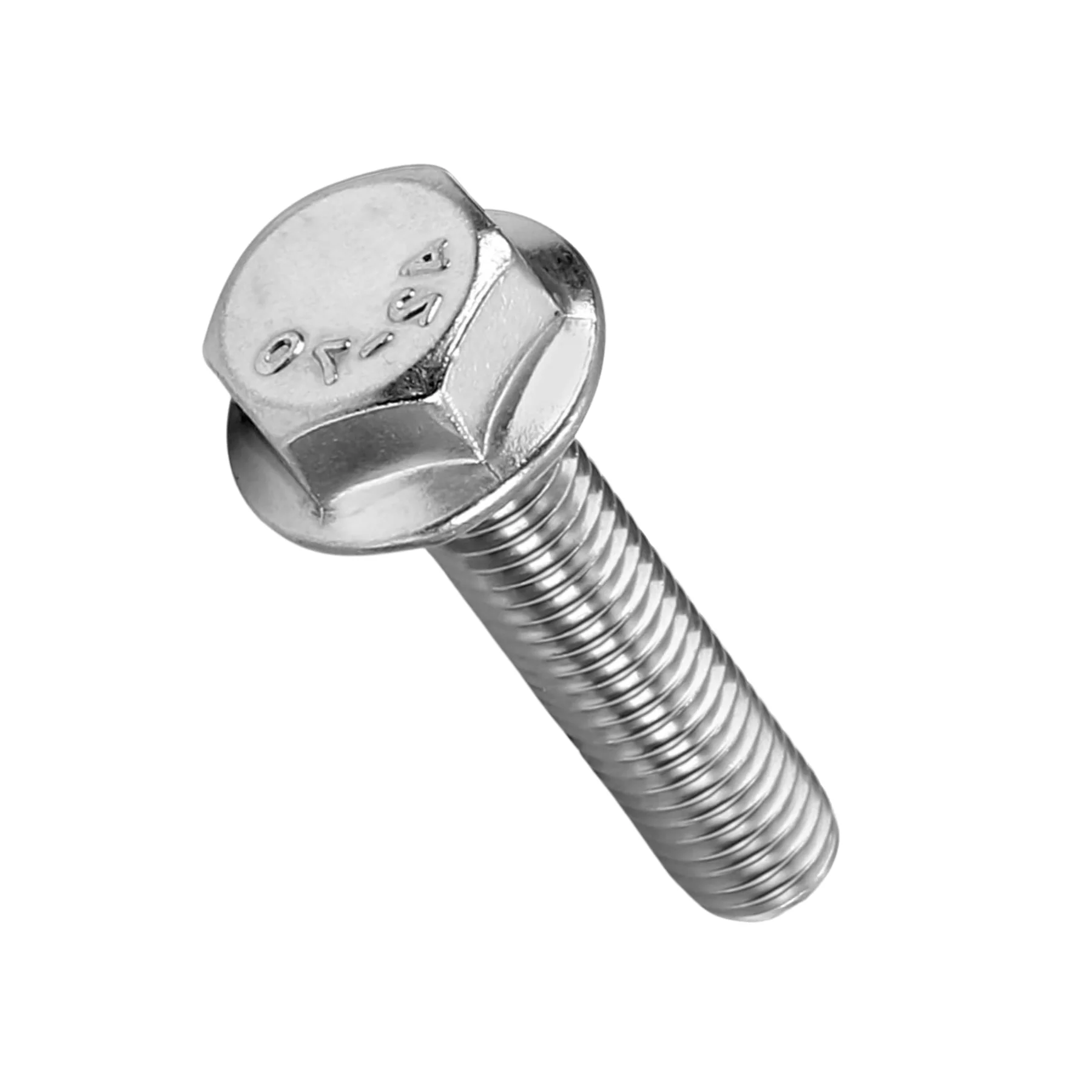 M6 X 20mm Flanged Hex Bolt SS304 (Dia. 6mm, Length. 20mm)