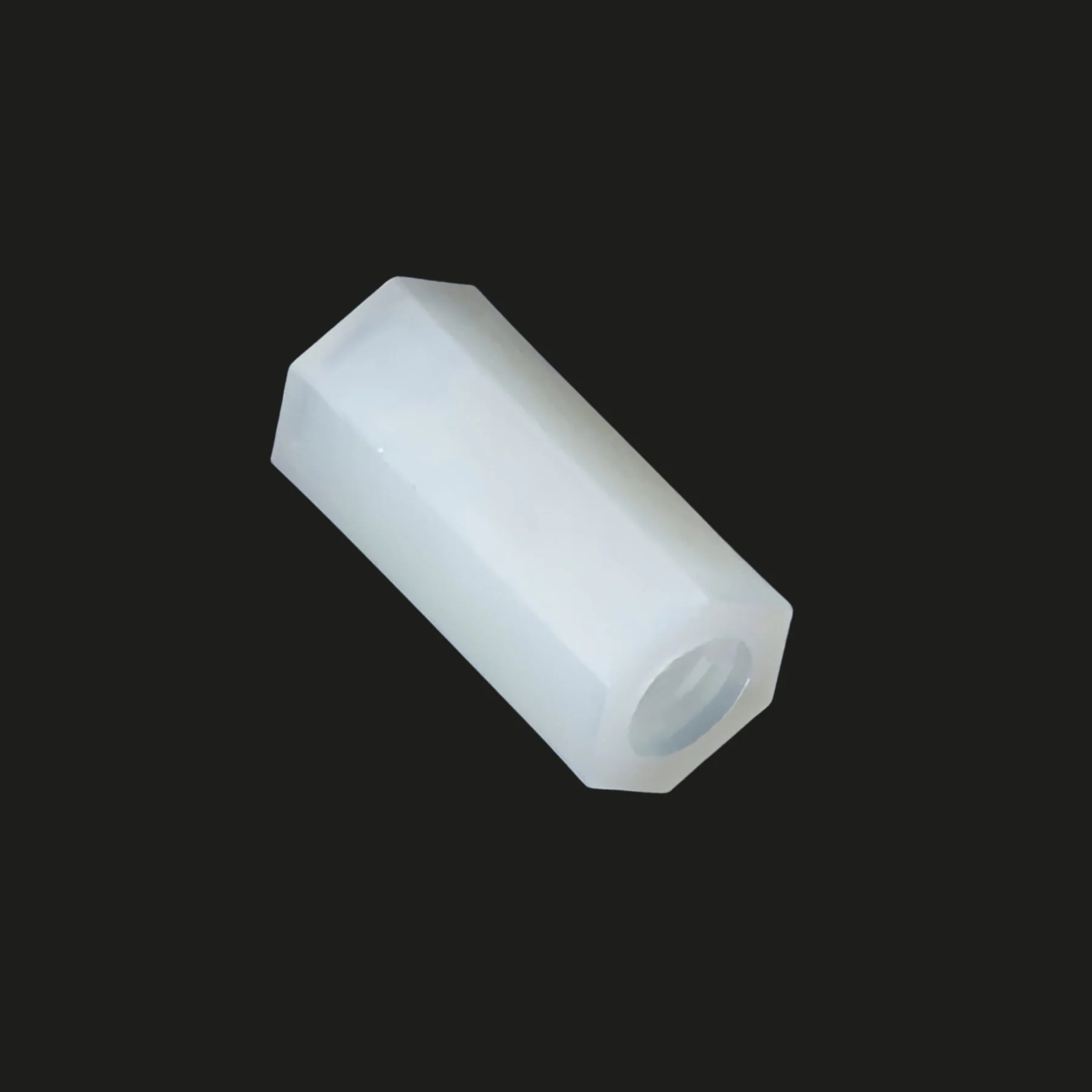 M3 X 10mm Female to Female Nylon Hex Threaded Standoff Spacer