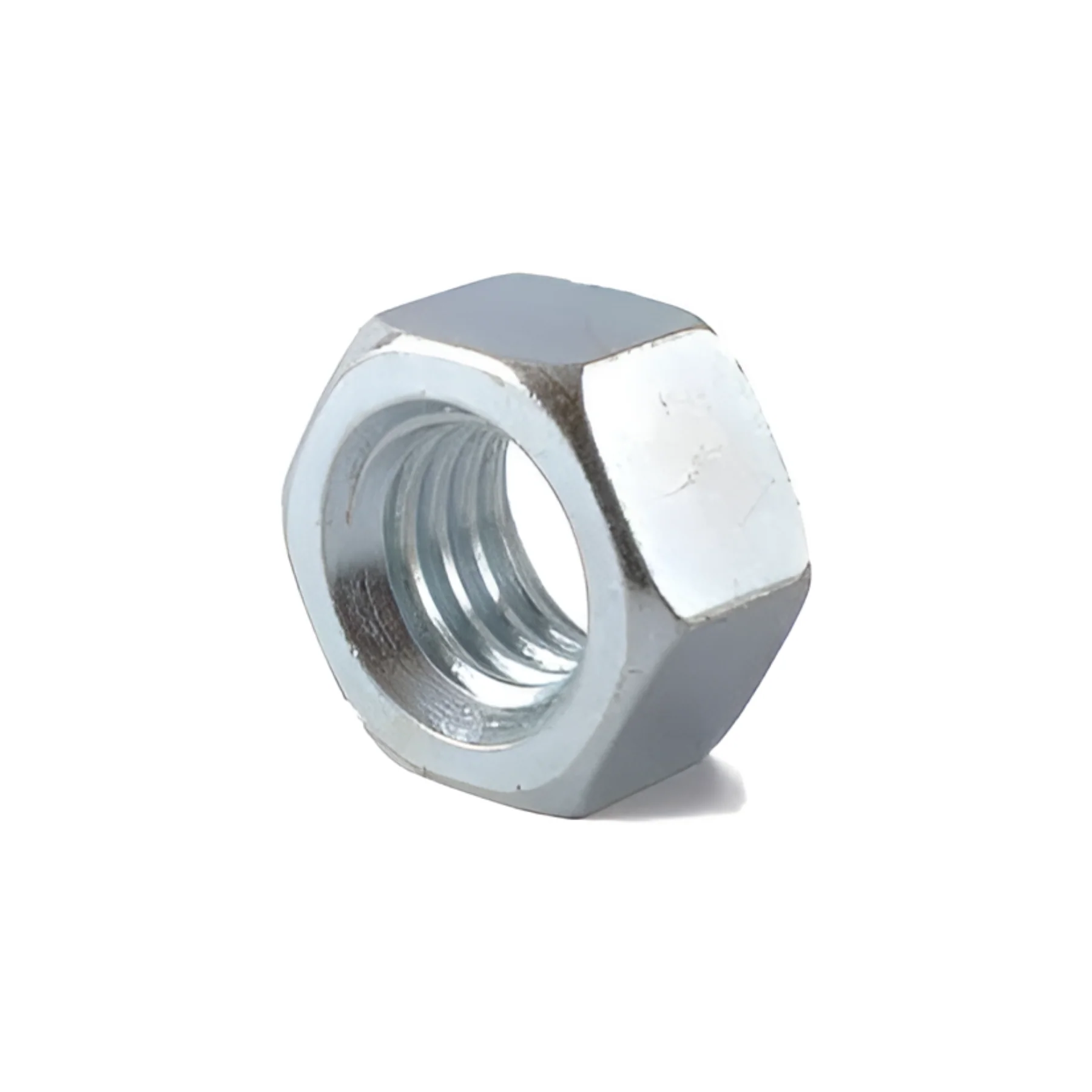 M2.5 Hex Nut Mild Steel with White Zinc Plating (Dia. 2.5mm)