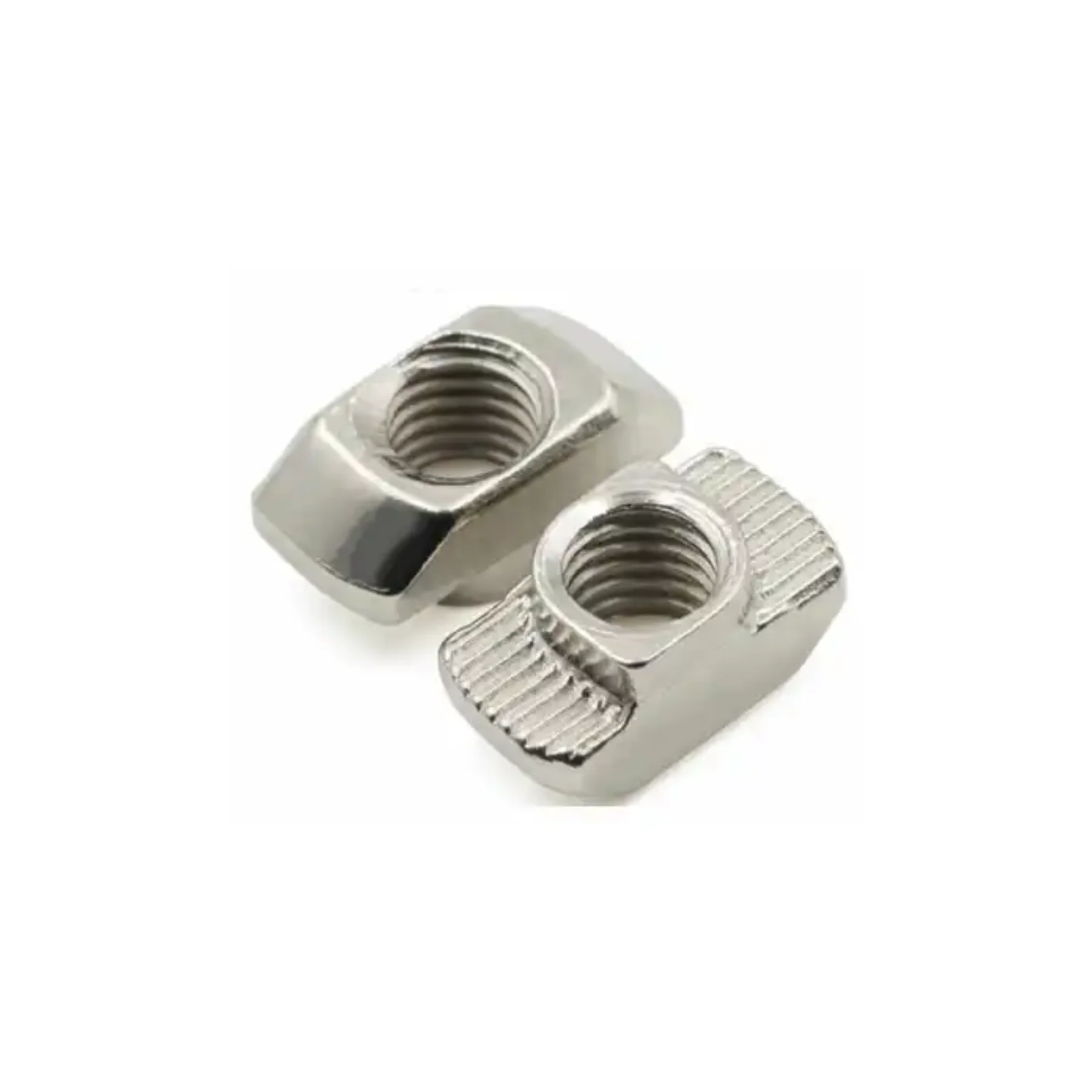 M8 Profile Nuts Mild Steel with Nickel plating for 4040 series (T Nut/Hammer Nut)