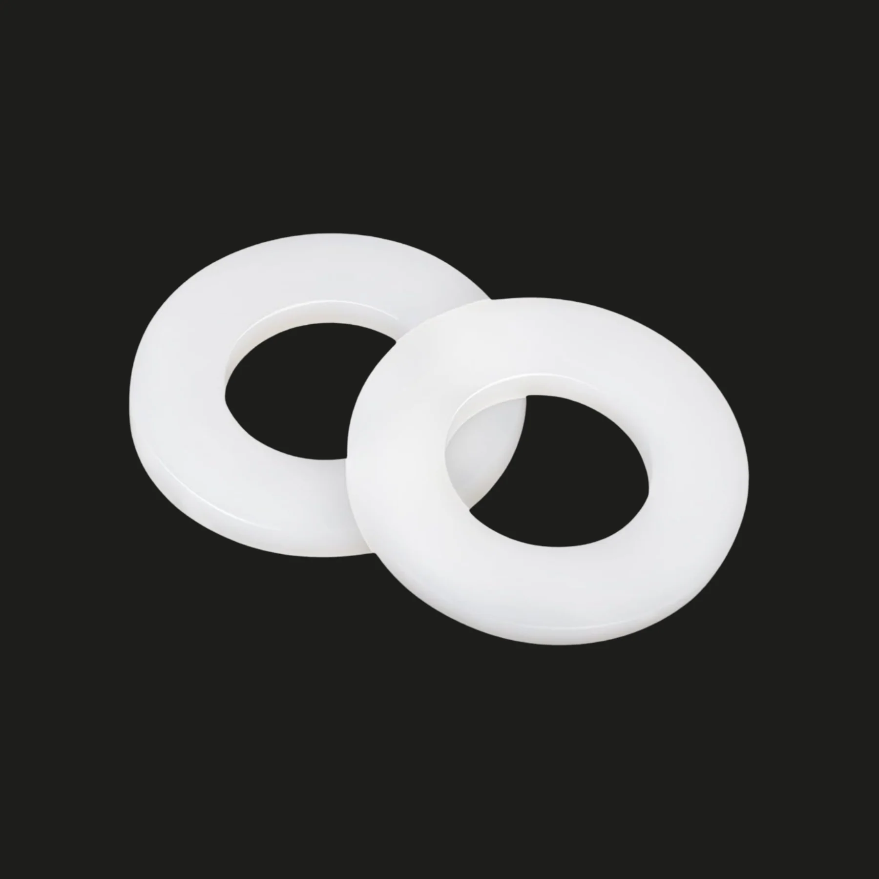 M4 Nylon Washer (ID: 4mm OD:7mm T:1.3mm)