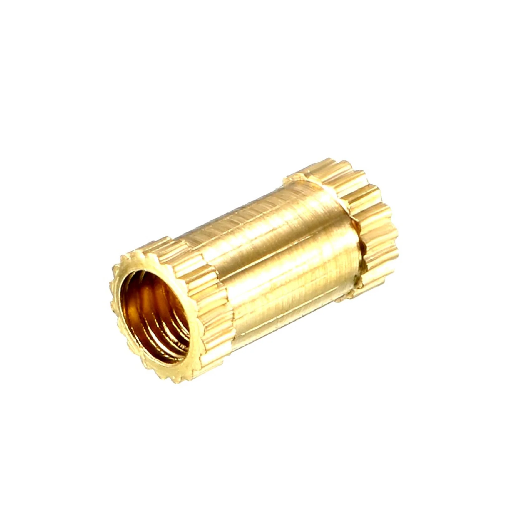 M5 X 8mm Brass Threaded Inserts (Dia. 5mm, Length 8mm)