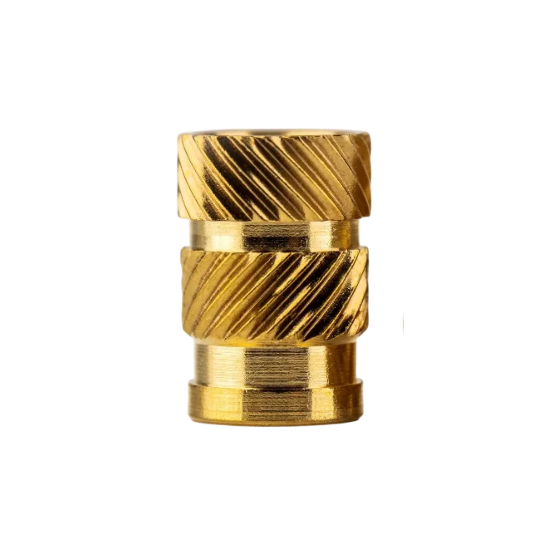 M3 X 6mm 3D Printing Brass Threaded Inserts (Dia. 3mm, Length 6mm)