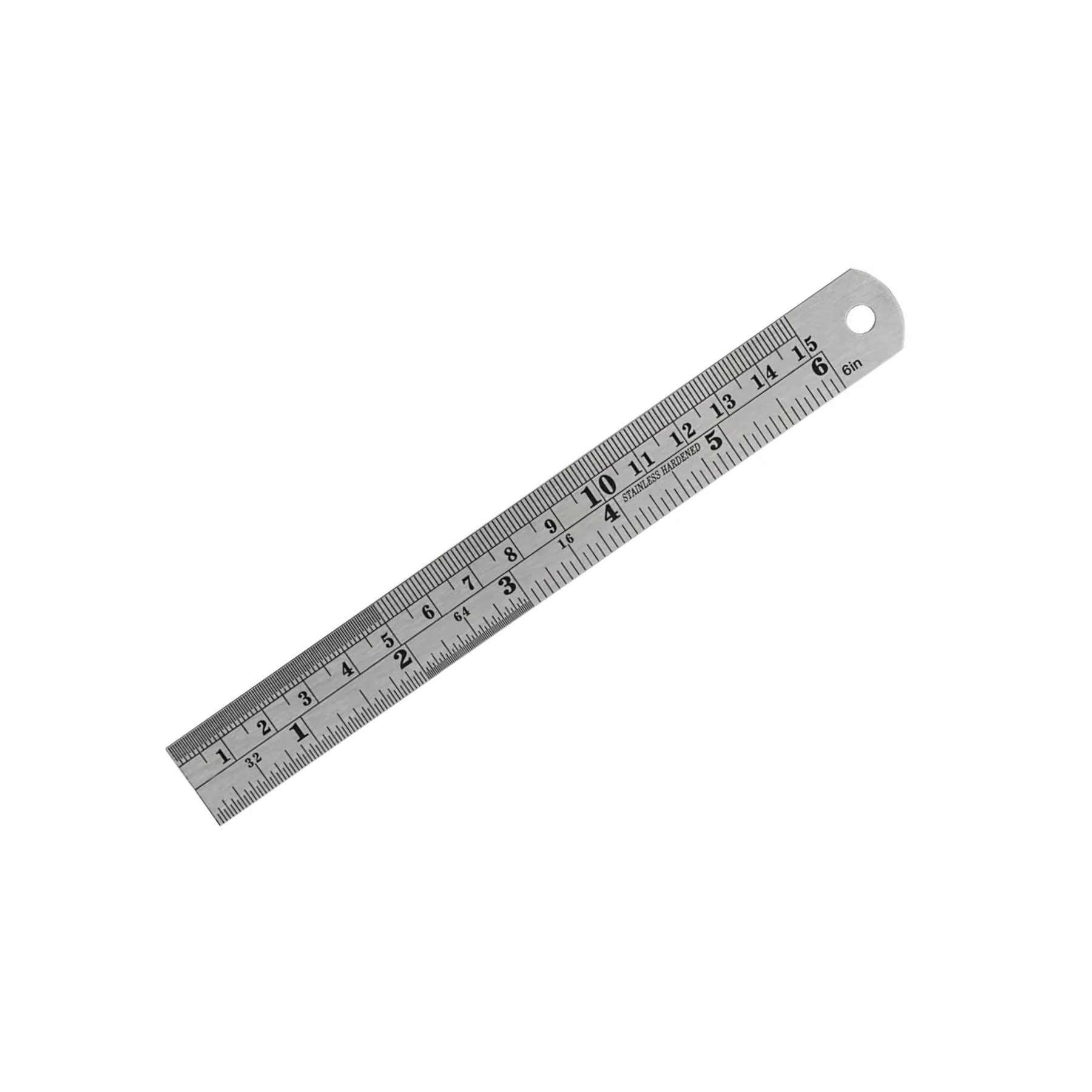 6 inch/15 cm Stainless Steel Metal Ruler/Scale