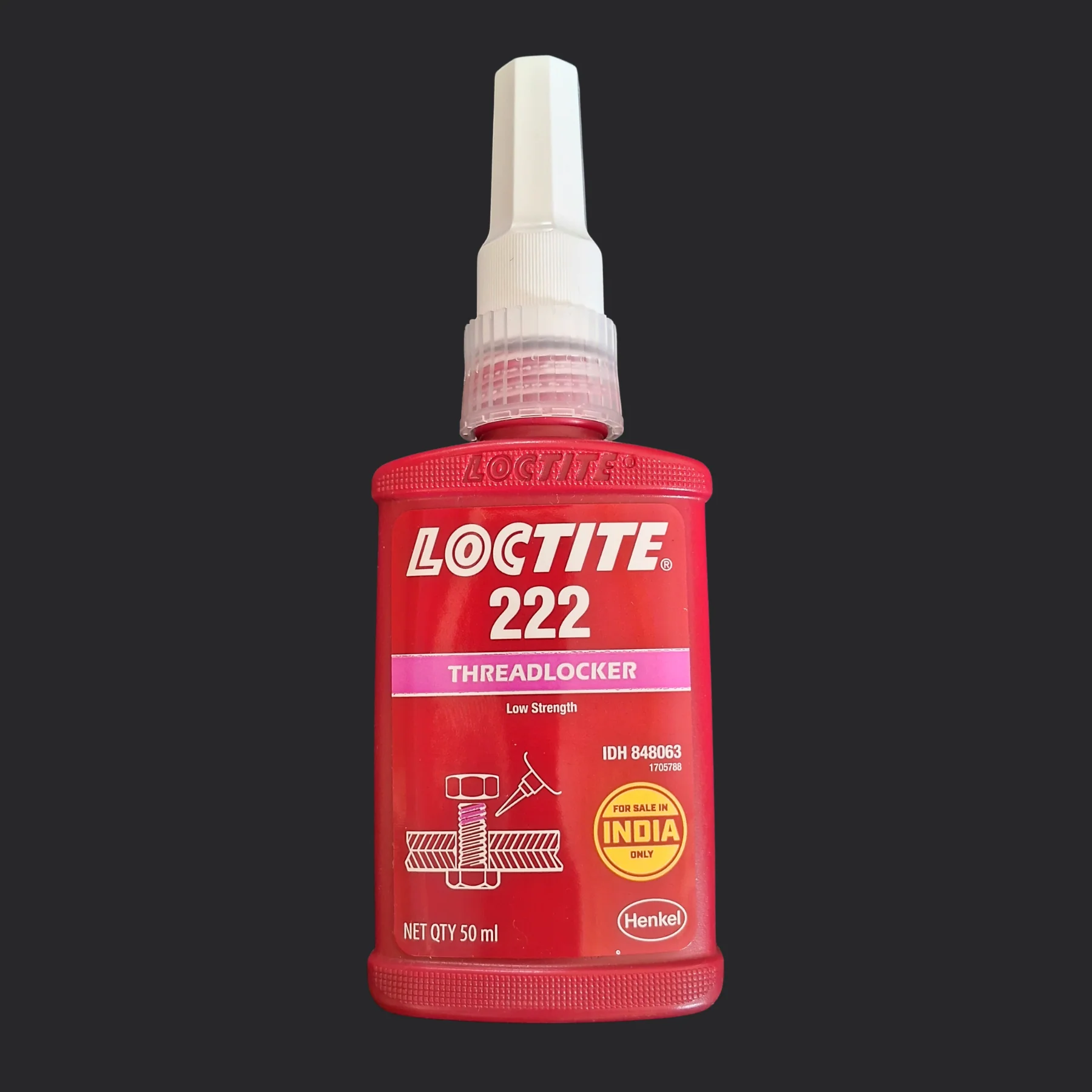 LOCTITE® 222 Low Strength Thread locking Adhesive (50 ml)