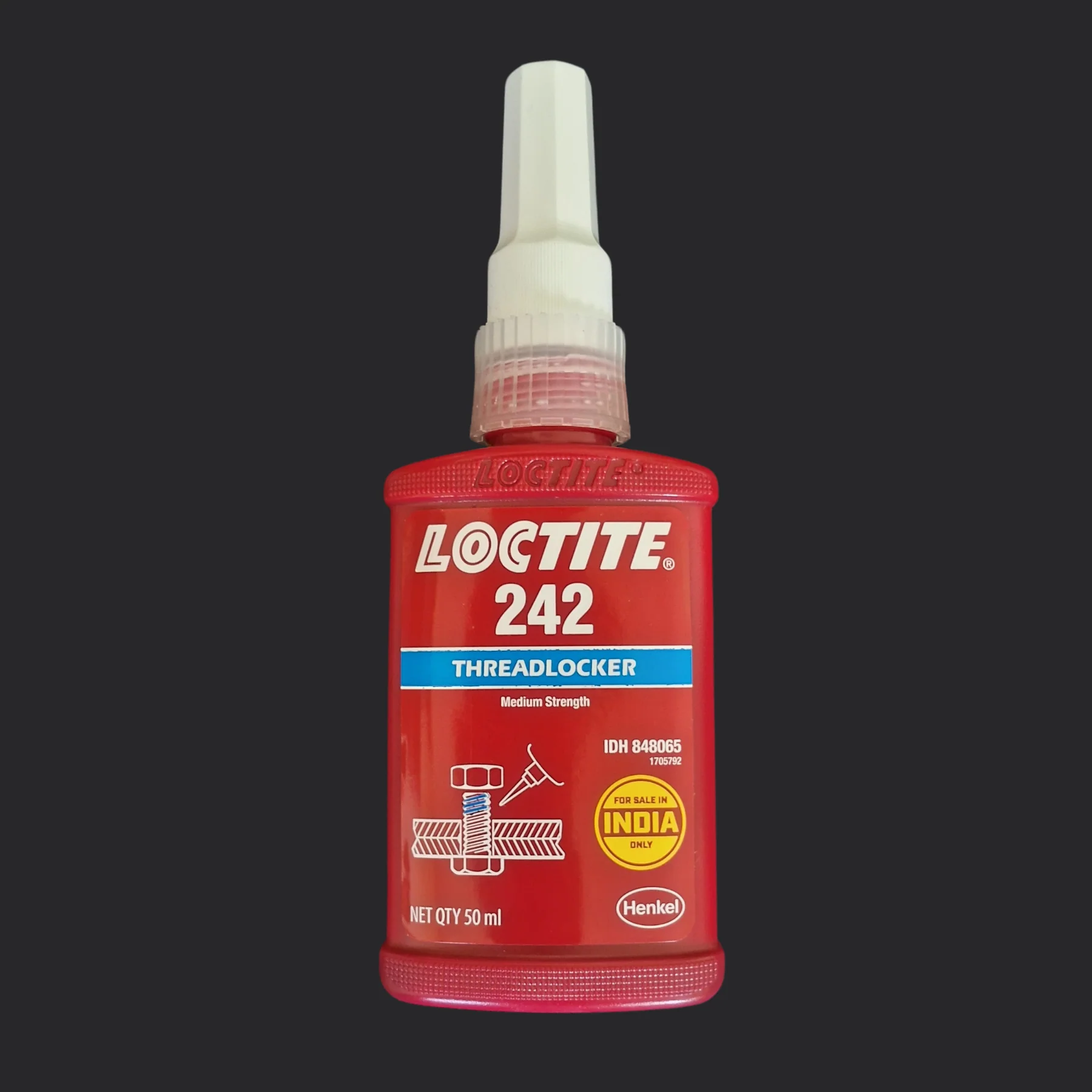 LOCTITE® 242 Medium Strength Thread locking Adhesive (50 ml)