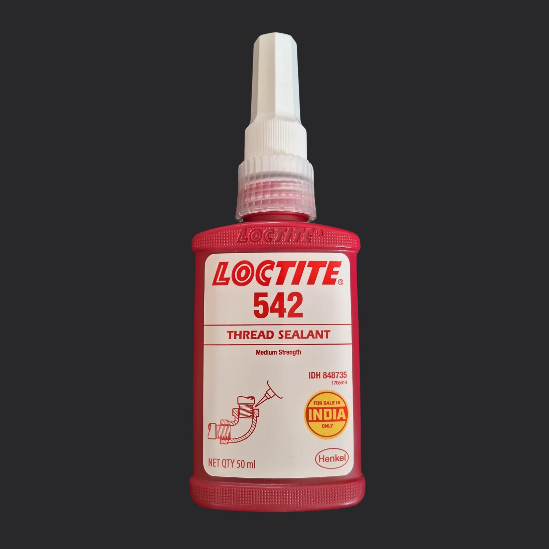 LOCTITE® 542 Medium Strength Thread Sealant (50 ml)